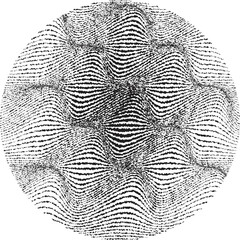 Abstract flow lines background . Fluid wavy shape .Striped linear pattern . Music sound wave . Vector illustration