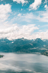 lake in the mountains