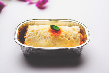 Malai Chop or Cream sandwich made using filling Rasgulla or Gulab jamun sweet is a Bengali sweet