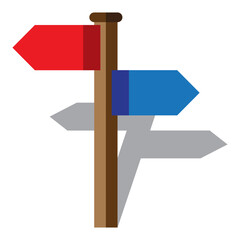 Address Pole Street Sign