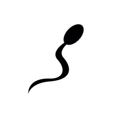Sperm icon on a white background. vector illustration. Vector illustration