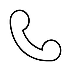 Multimedia and connection web icon, phone icon