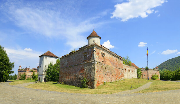 Brasov, Transylvania, Romania - Fortress on Cetatii hill – Cetatuia. The first documentary information about the fortress on Citadel Hill - the citadel (Martinsberg, Schlossberg) comes from 1529