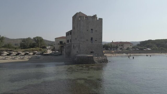 Torre Mozza D-Log #2 con il Drone - Piombino - Toscana - Italia