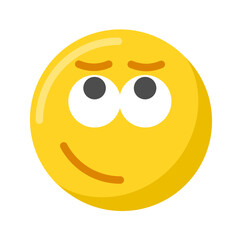 thingking face smiley