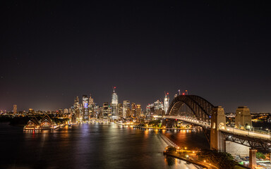 Fototapeta na wymiar Sydney before dawn