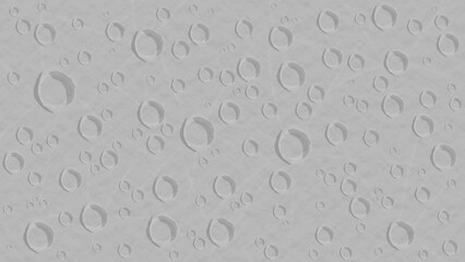 月や水星などのクレーターのイラスト背景素材　8K UHDサイズ © regolith