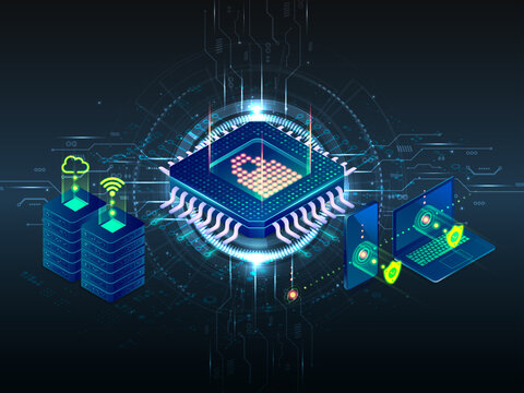 2d illustration circuit with digital background