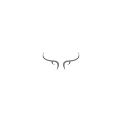 bull logo vector illustration design