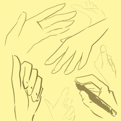women's hands
