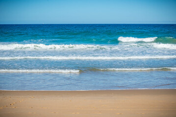 playas y calas del 
 mar Mediterraneo en Conil de Frontera en Cadiz España