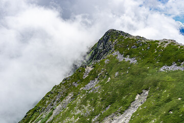 長野県中央アルプス木曽駒ヶ岳