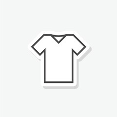 T shirt sticker icon logo