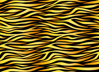Zebra abstract seamless pattern. Colorful stripes, repeating background. Vector printing for fabrics, posters, banners. 