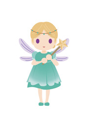 妖精の女の子のイラスト