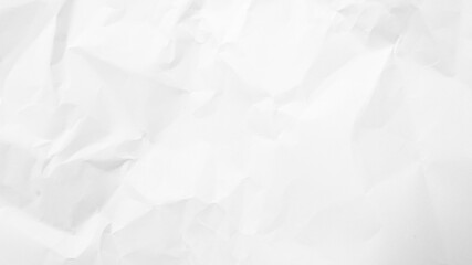 White Paper Texture background. Crumpled white paper abstract shape background with space paper recycle for text