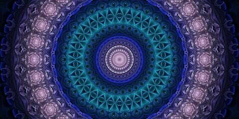 Fraktal grafisches Element Hintergrundmotiv für Druck und Layout