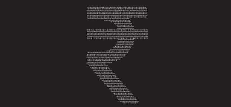 2D illustration Rupee currency binary sign