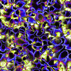 Obraz premium Watercolor hand painted seamless pattern. Mixed