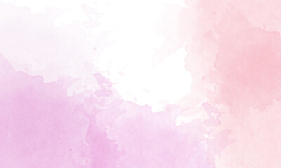 Fototapeta premium white background with purple pink brush