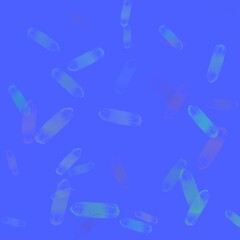 pattern with pills and capsules