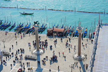 Piazzetta San Marco in Venice, Italy