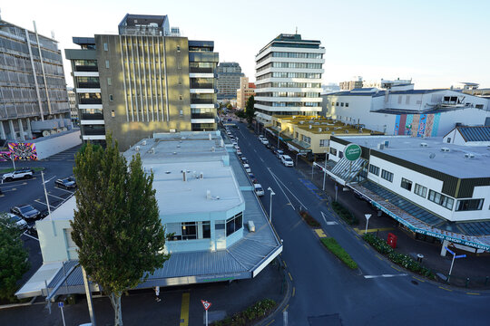 Aerial view of Hamilton, New Zealand
