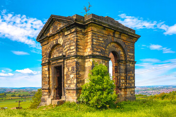 Fototapeta premium old stone arch tower