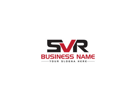 Abstract SVR Logo Letter Design, Colorful SV s v r Logo Icon Vector Image And Three Letter Design For Your All Business