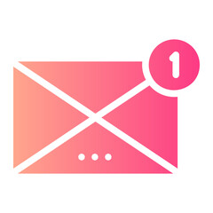 email gradient icon