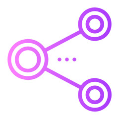 share gradient icon