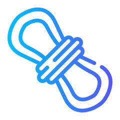 rope gradient icon