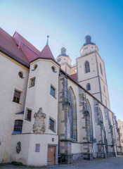 Stadtkirche, Pfarrkirche St. Marien in Lutherstadt Wittenberg, Sachsen-Anhalt, Deutschland