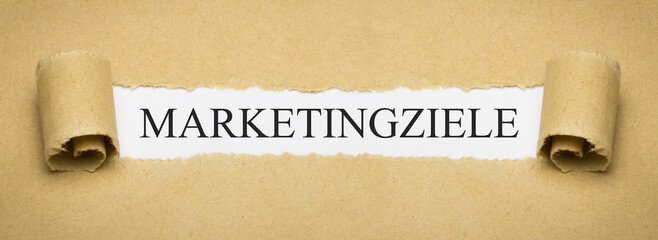 Marketingziele