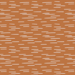 Cute abstract seamless pattern. Hand-drawn lines or strokes texture wallpaper. Vector seamless wallpaper