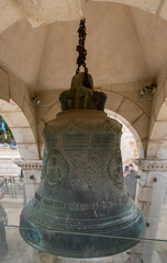 The Bell in Virgin Mary Orthodox Church at Bethlehem