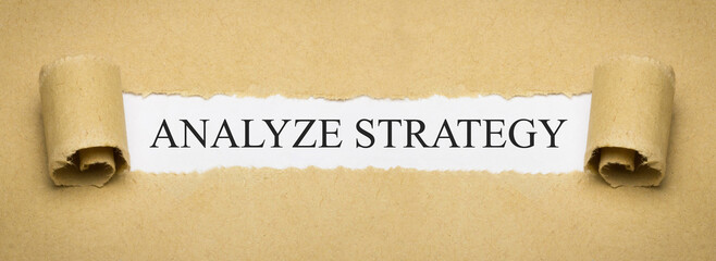 Analyze Strategy