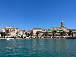 Panoramic view of Split, Croatia