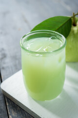 Guava juice and fresh Guava