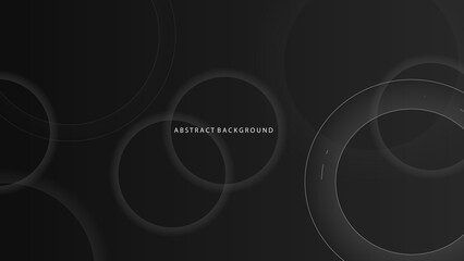 Black abstract background. Vector Illustration