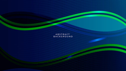 Blue abstract background. Vector Illustration