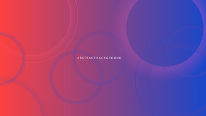 Dark red paper waves abstract banner design. Elegant wavy vector background