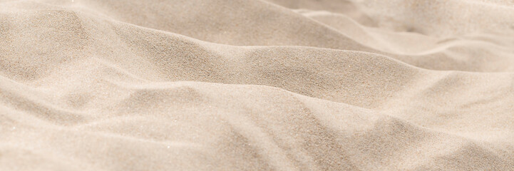 Sand dunes close-up with areas of sharpness and defocus