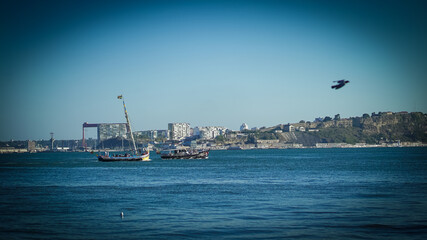 tejo lisboa cidade verão