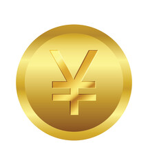 Obraz premium Yuan icon. Yen sign icon. Currency sign. Money symbol. Money Chinese yuan