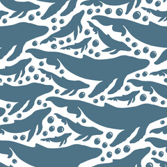 Naklejka premium Minimalist seamless pattern, creative branding design, .fancy freeform