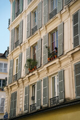 façade appartement à Paris 