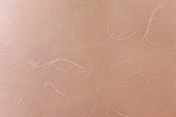 表面に繊維が浮き出た薄茶色の和紙