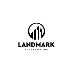 LOGO FOR REAL ESTATE GROUP AND LANDMARK COMPANY