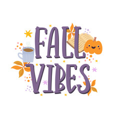 Fall vibes. Autumn print. Cute Halloween print. Autumn mood. Cozy autumn